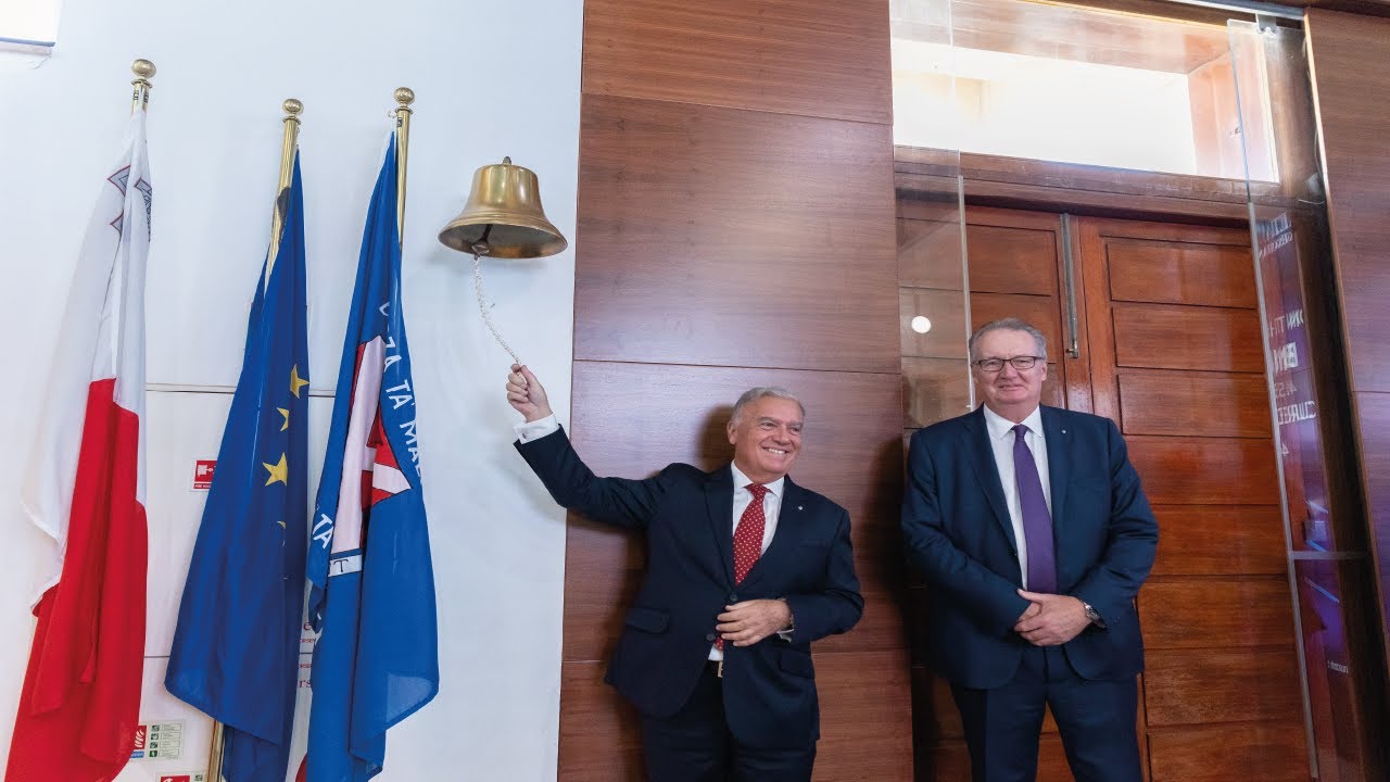 BNF Bank marks listing on the Malta Stock Exchange with ringing of the bell ceremony