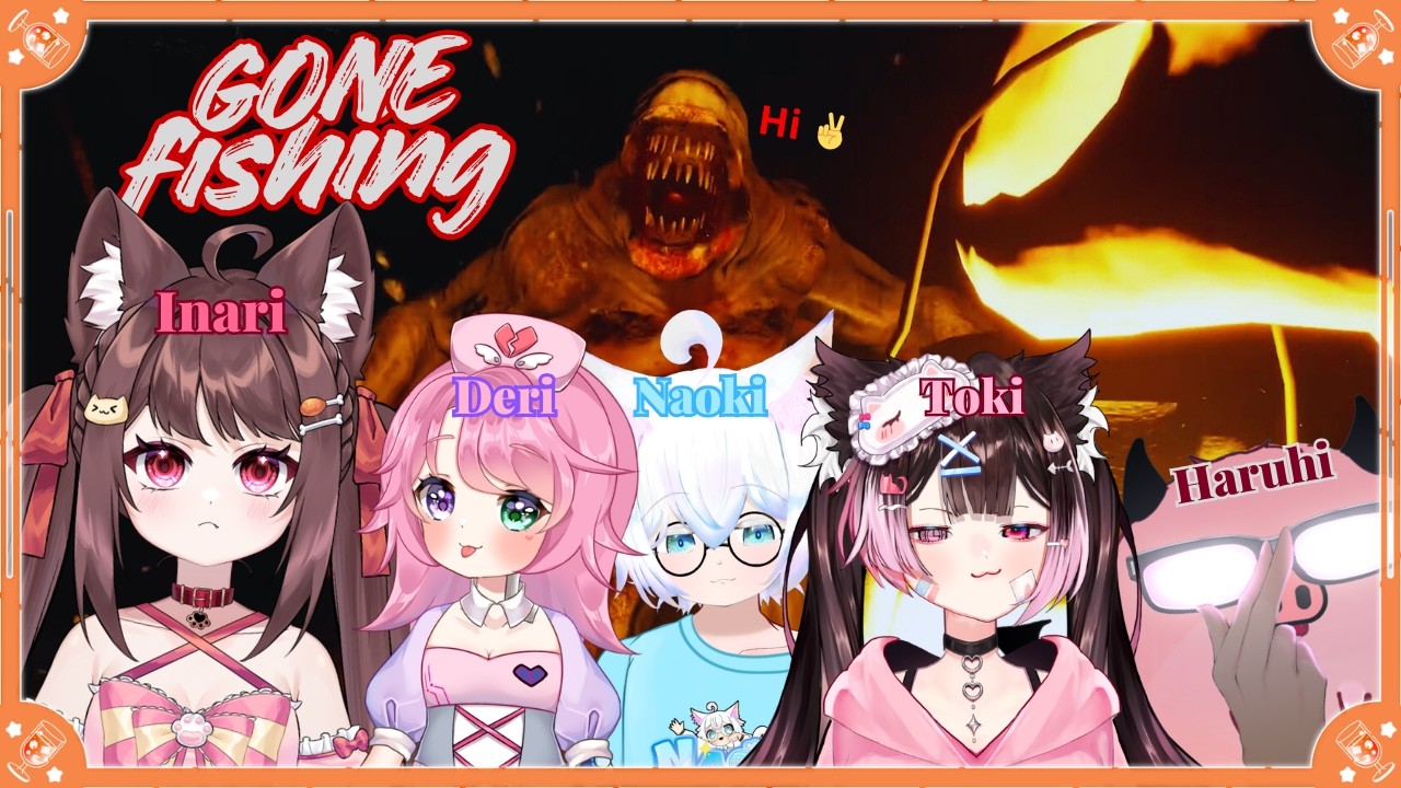 【COLLAB STREAM-GONE FISHING】: Game câu cá này 