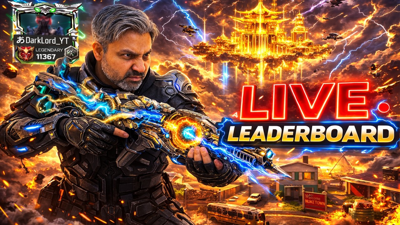 🔴 LIVE CODM Rank Push | Nukes & High Kill Games