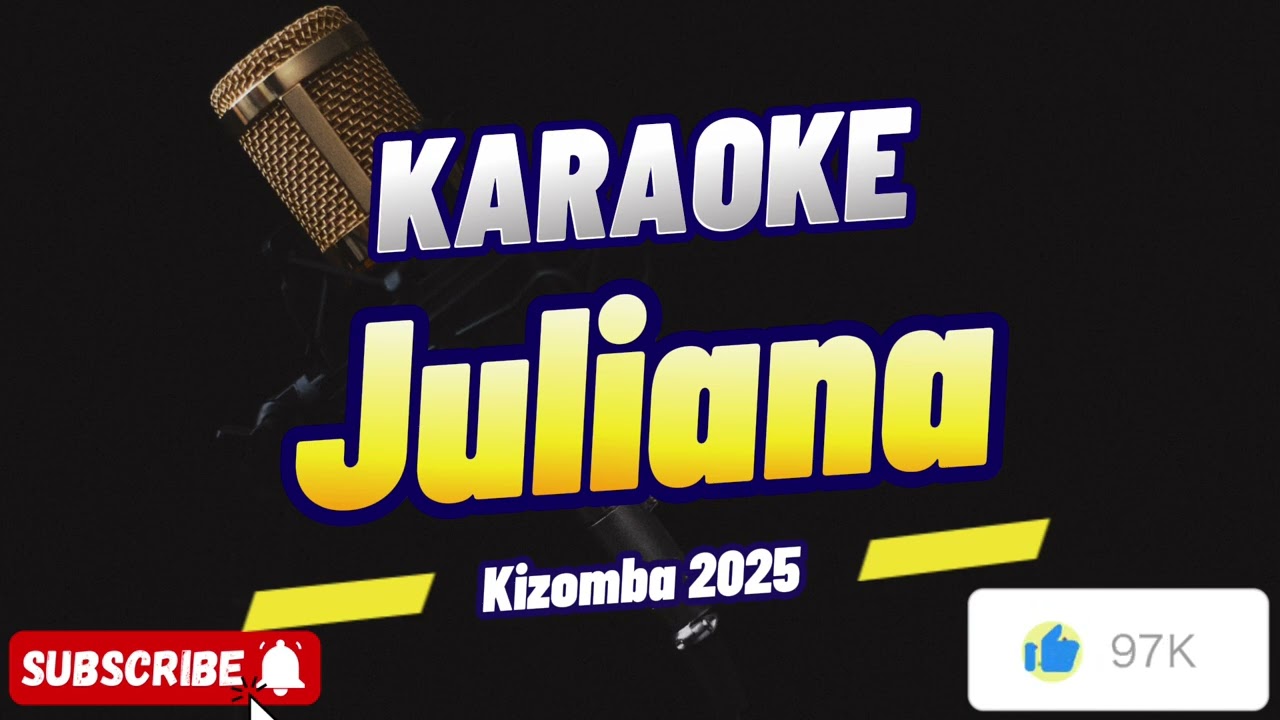 Karaoke🎤 KIZOMBA ( Juliana ) Viral kizomba 2025  🇹🇱 #karaoke #kizomba #dansa  #lagutetun 