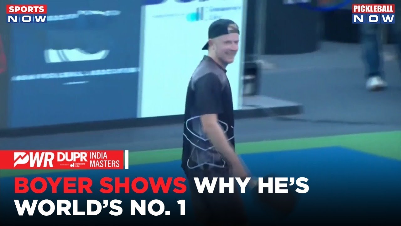 PWR DUPR India Masters 2024: Dusty Boyer Shows Why He&rsquo;s World&rsquo;s No. 1| Watch Men&rsquo;s QF 1 Highlights