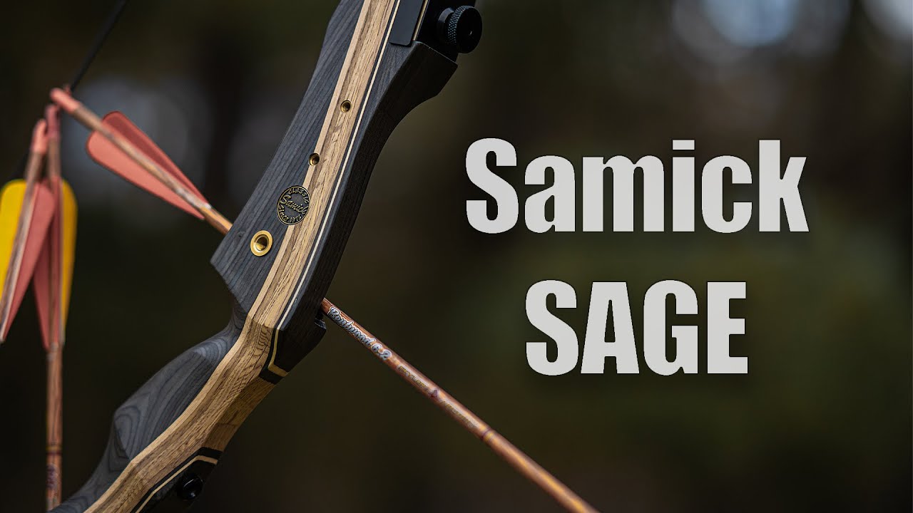 Tani łuk tradycyjny Samick Sage i strzały Skylon Bentwood