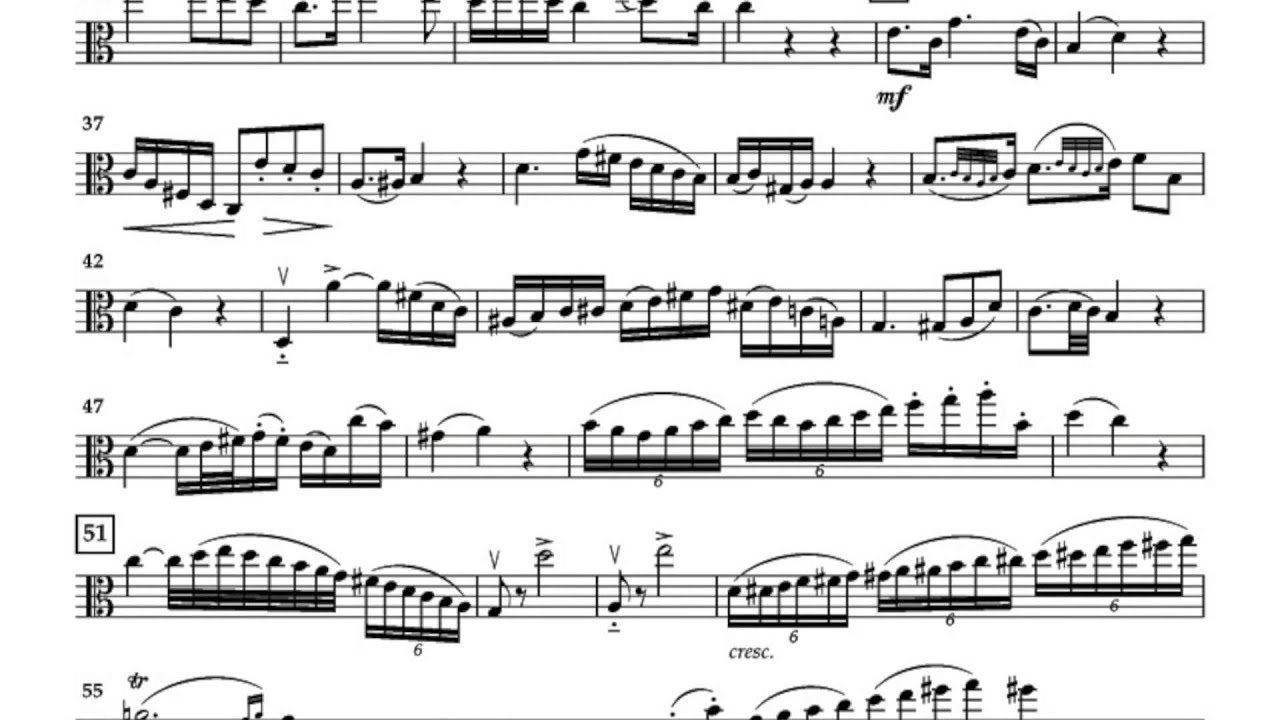 Developing Virtuosity - Viola Book 3: 16. Andante from Mozart Clarinet Concerto