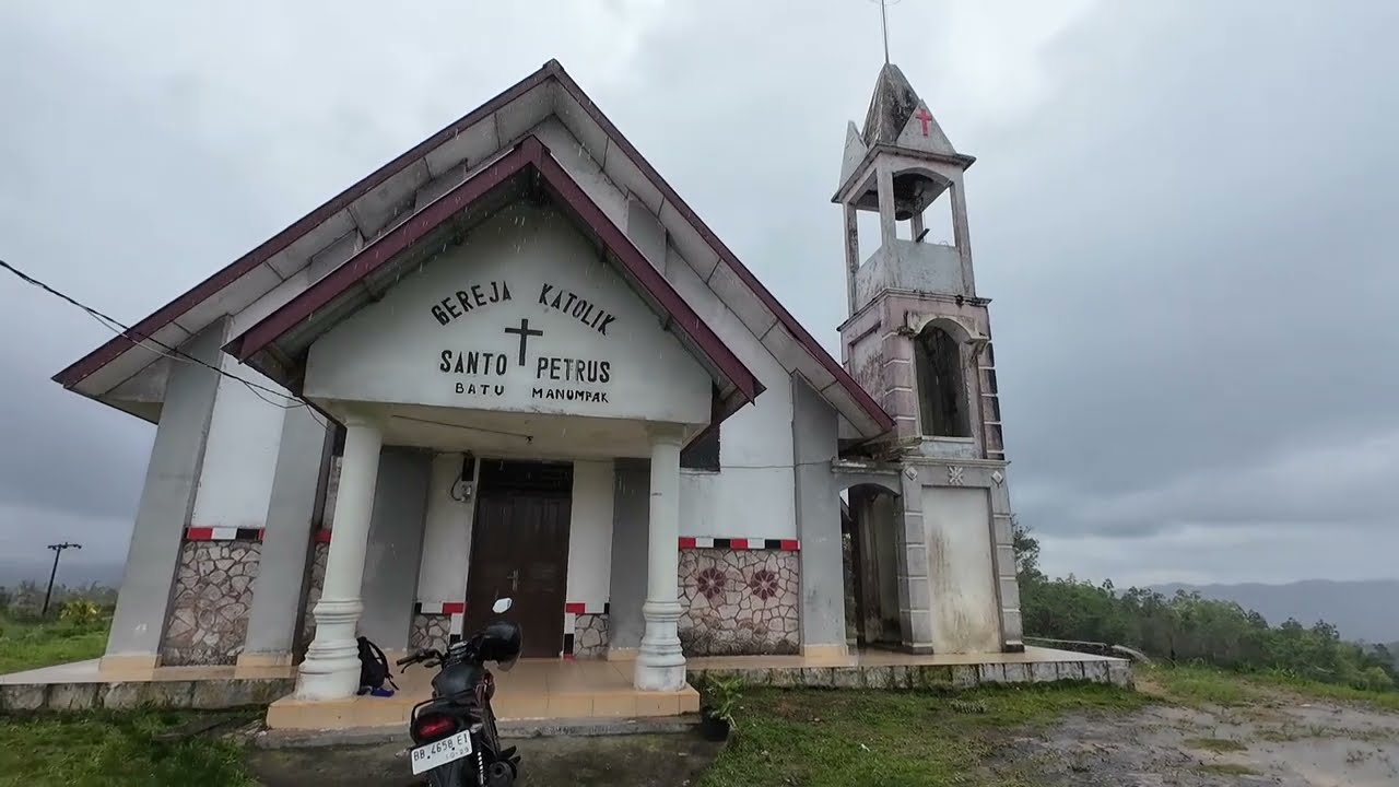 Batu Manumpak‼️Perkampungan Katholik di pedalaman Kabupaten Toba