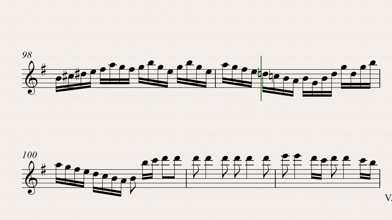 Quantz – Flute Concerto in G major | 1st Movement | Orchestra accompaniment