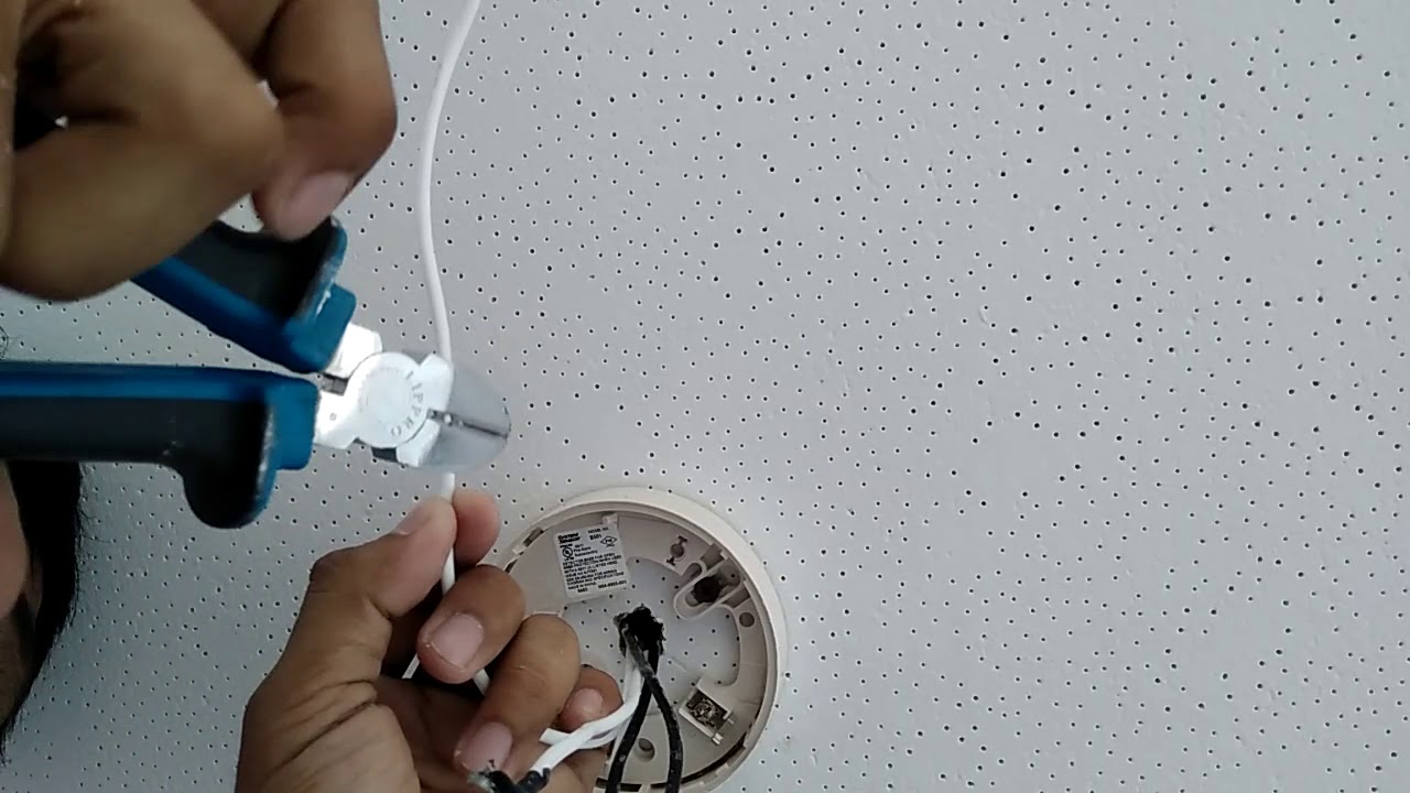 Cara memasang sensor alarm/smoke detector gedung