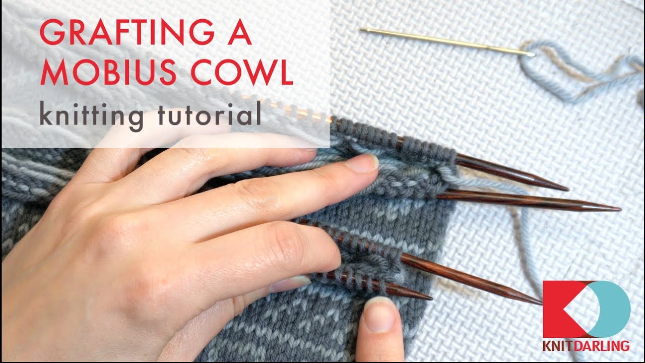 Grafting a Mobius Cowl - Knitting