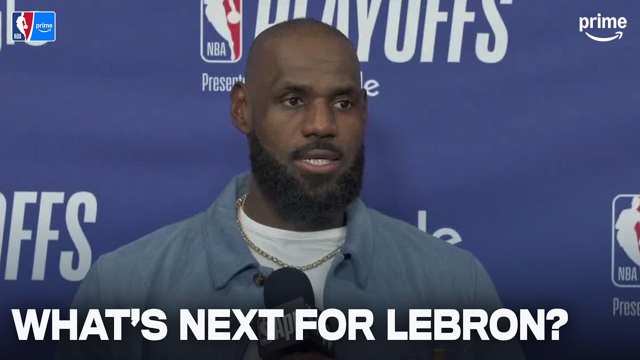 LeBron James on His Future After the Lakers&rsquo; Playoff Exit | NBA on Prime
