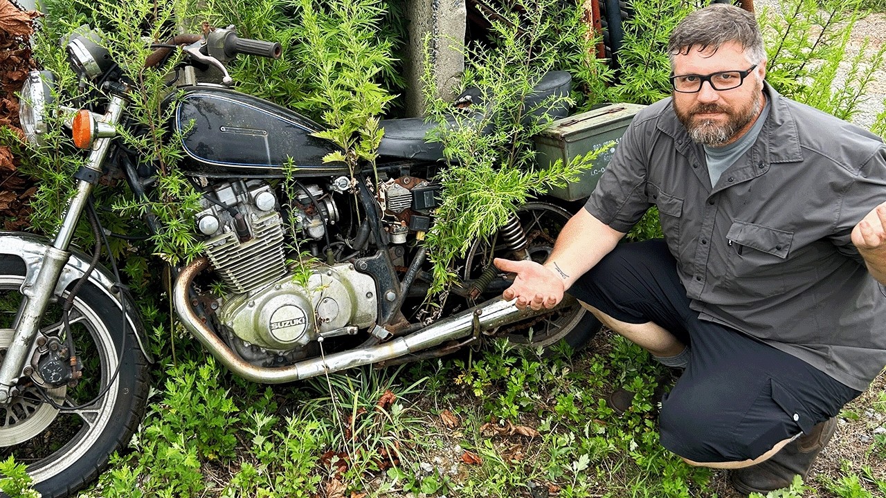 Can I Get This Forgotten-Behind-A-Barn Motorcycle Running?
