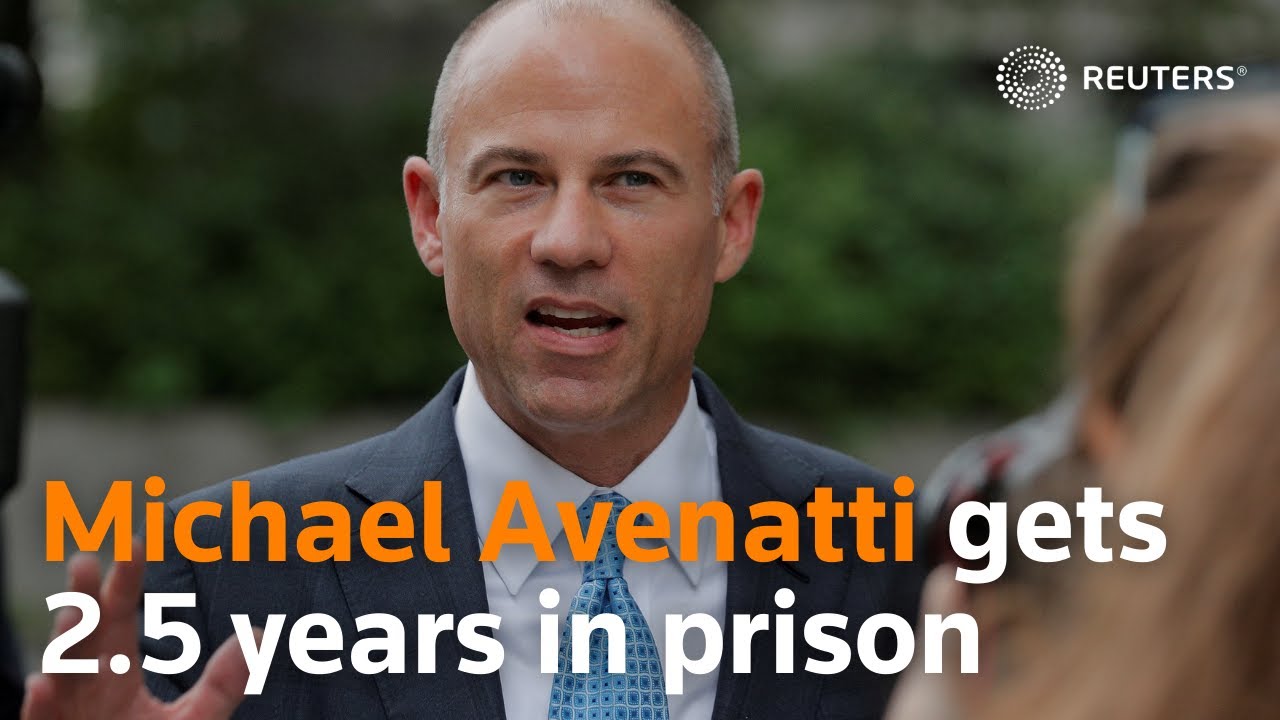 Michael Avenatti gets 2-1/2 years in prison in Nike extortion case