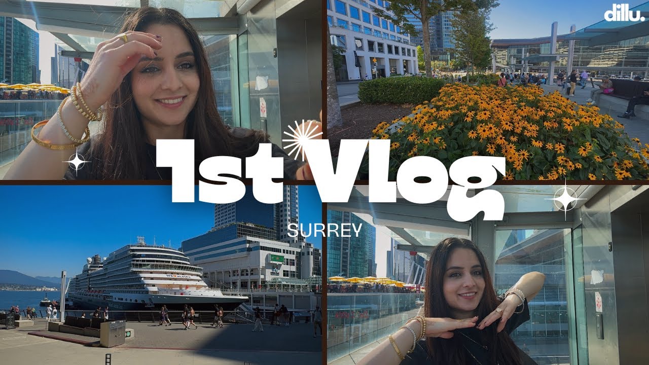 Spend a day with Me in Surrey/VA l First Vlog l Dillu l Dilpreet Kour l Punjabi Vlog