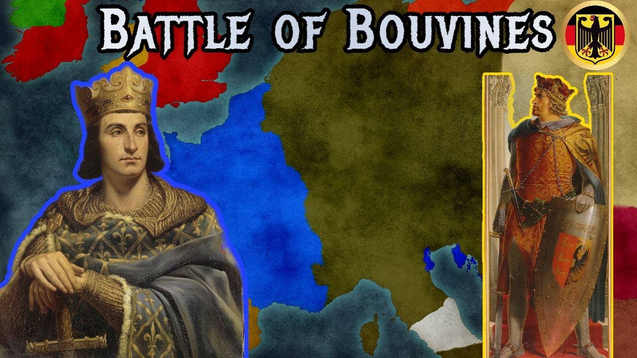 Battle of Bouvines, 1214. A climactic battle of the middle ages.