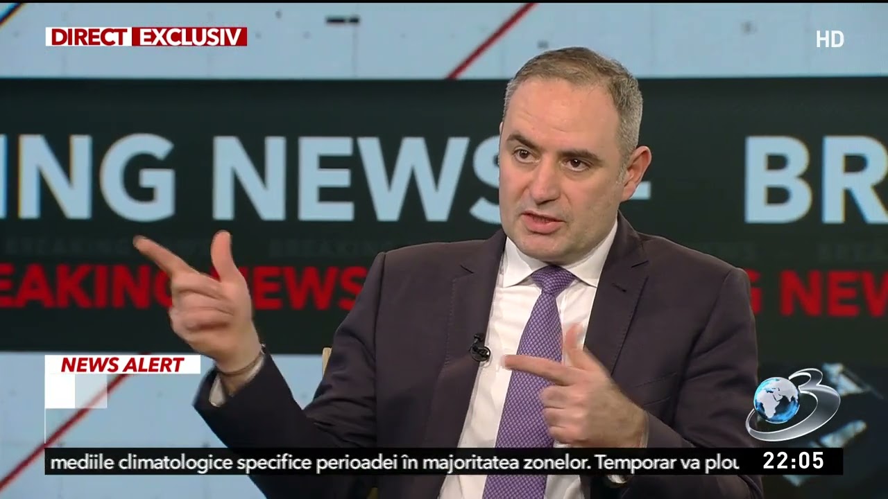 Ministrul Alexandru Nazare, față în față cu Mihai Gâdea