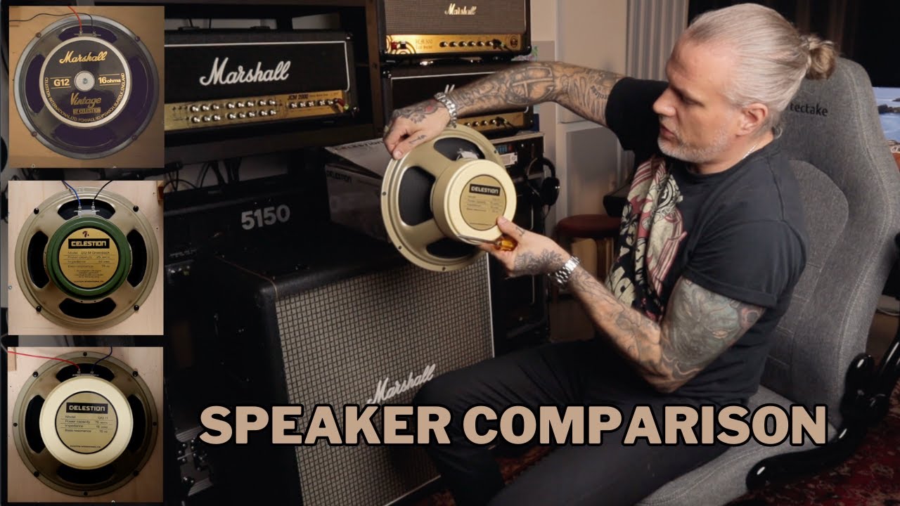 UPGRADING MY MARSHALL CAB | Vintage vs Greenback vs Creamback