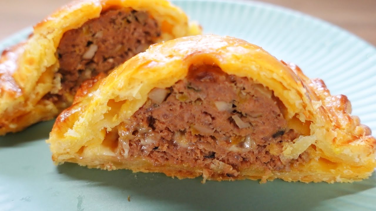 Minced Meat Pie with Flaky Butter Crust Pastry  サクサク皮のミンスミートパイ