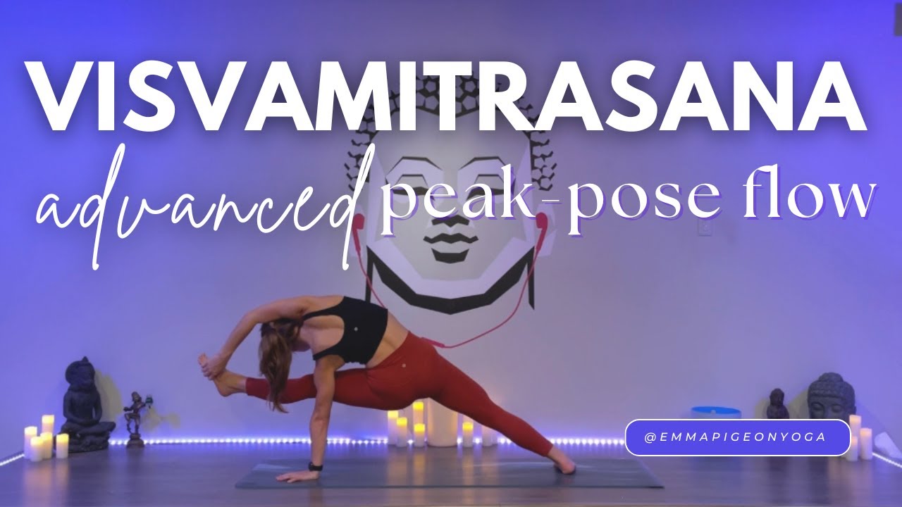 Advanced Powerful Vinyasa Flow | 60 Minute Yoga Class | Arm Balance Visvamitrasana Workshopped!