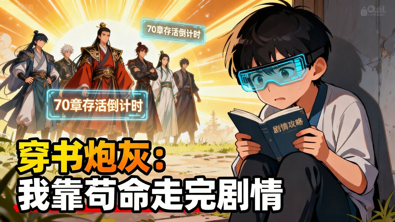 《穿書炮灰：我靠苟命走完劇情》一覺醒來穿成玄幻小說裏活不過七十章的炮灰反派，系統讓我走完劇情就能回家，我決定苟住發育，順便和原主角團搞好關係。#漫畫解說 #修仙 #仙俠 #玄幻