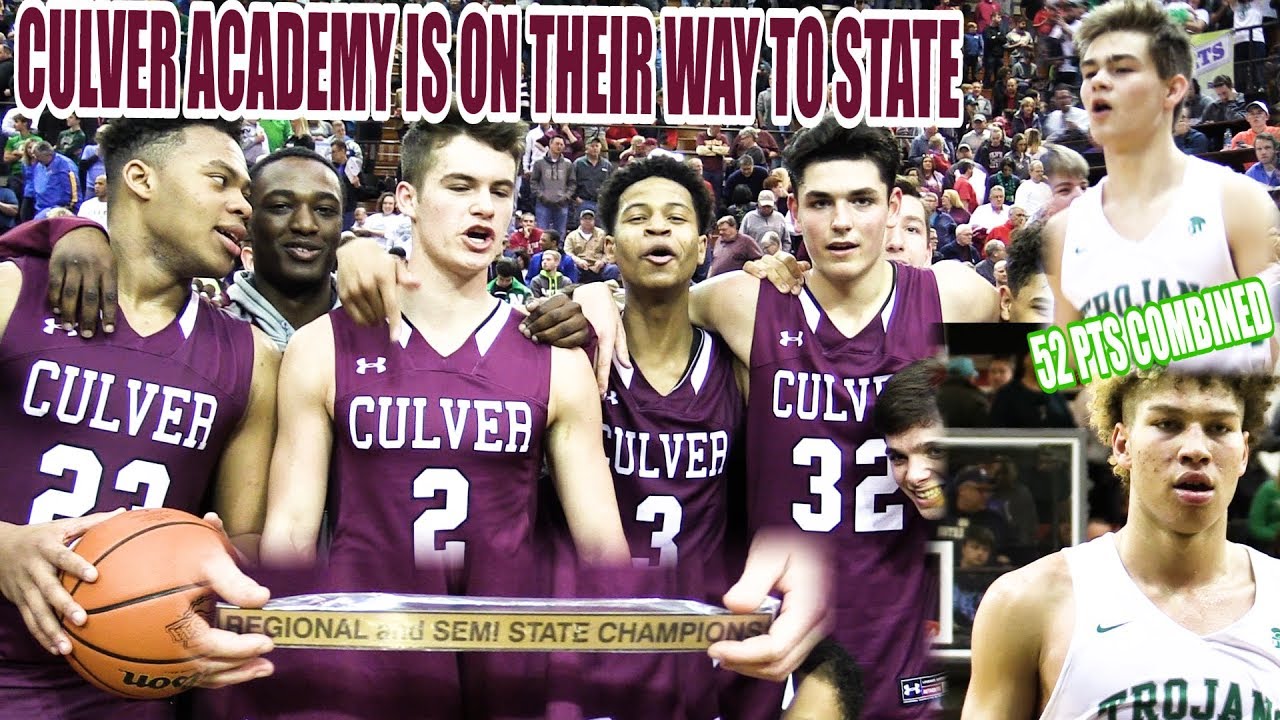 Culver Academy TO STATE! New Castle GOES DOWN FIGHTING | Watts 28, Bumbalough/Gillis combine for 52