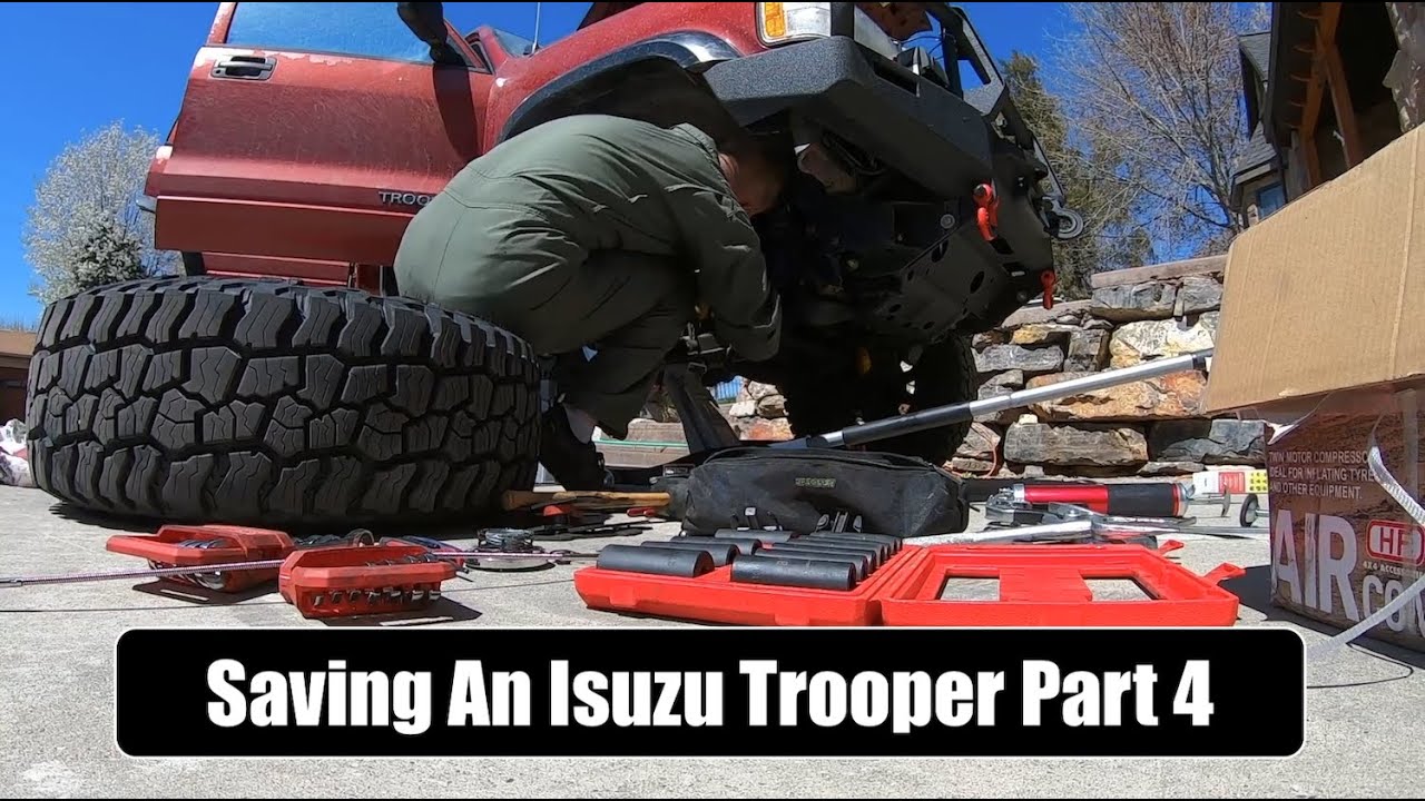 What is that noise?!? Building an overland Isuzu Trooper #4