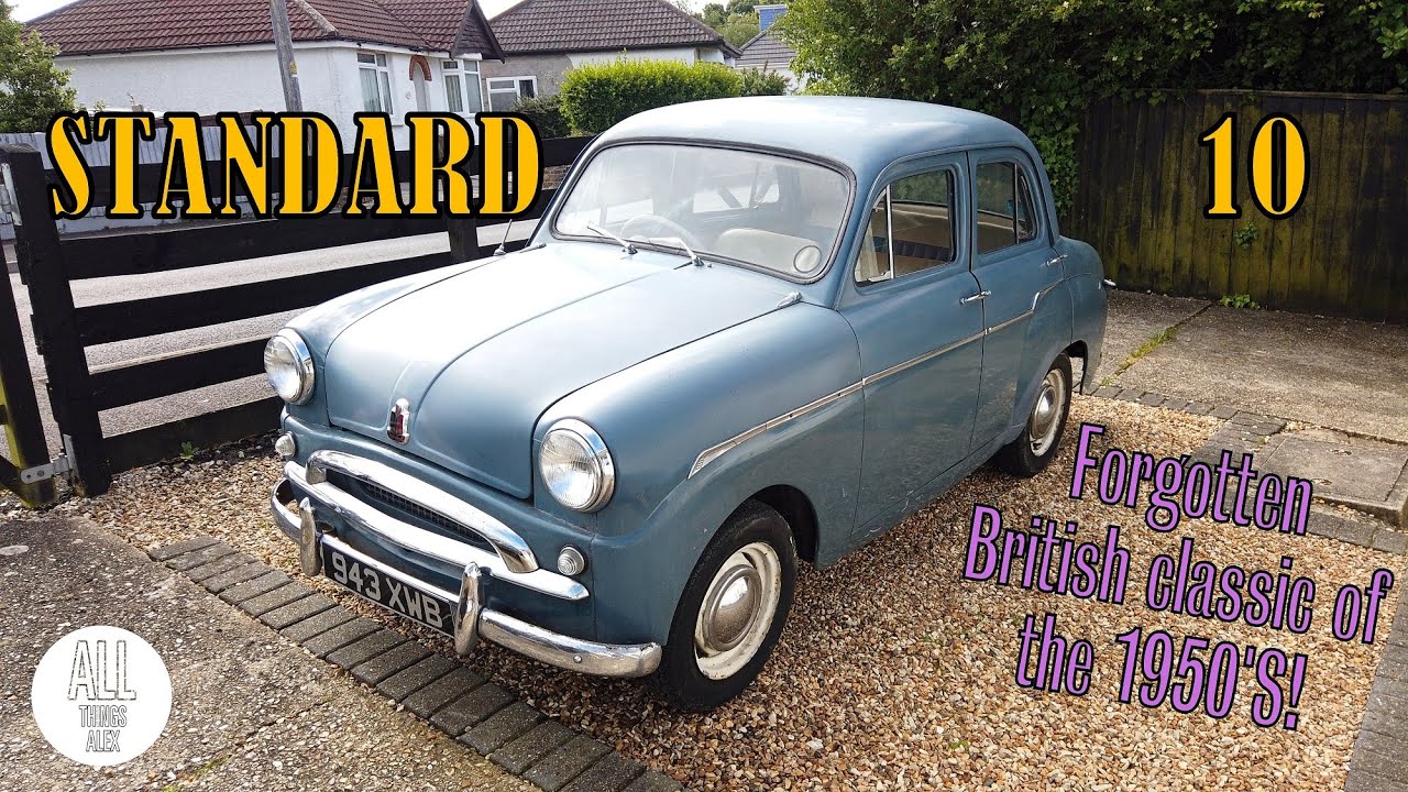 BRITAINS FORGOTTEN CLASSIC CAR! - RARE 1950'S STANDARD 10 SALOON!
