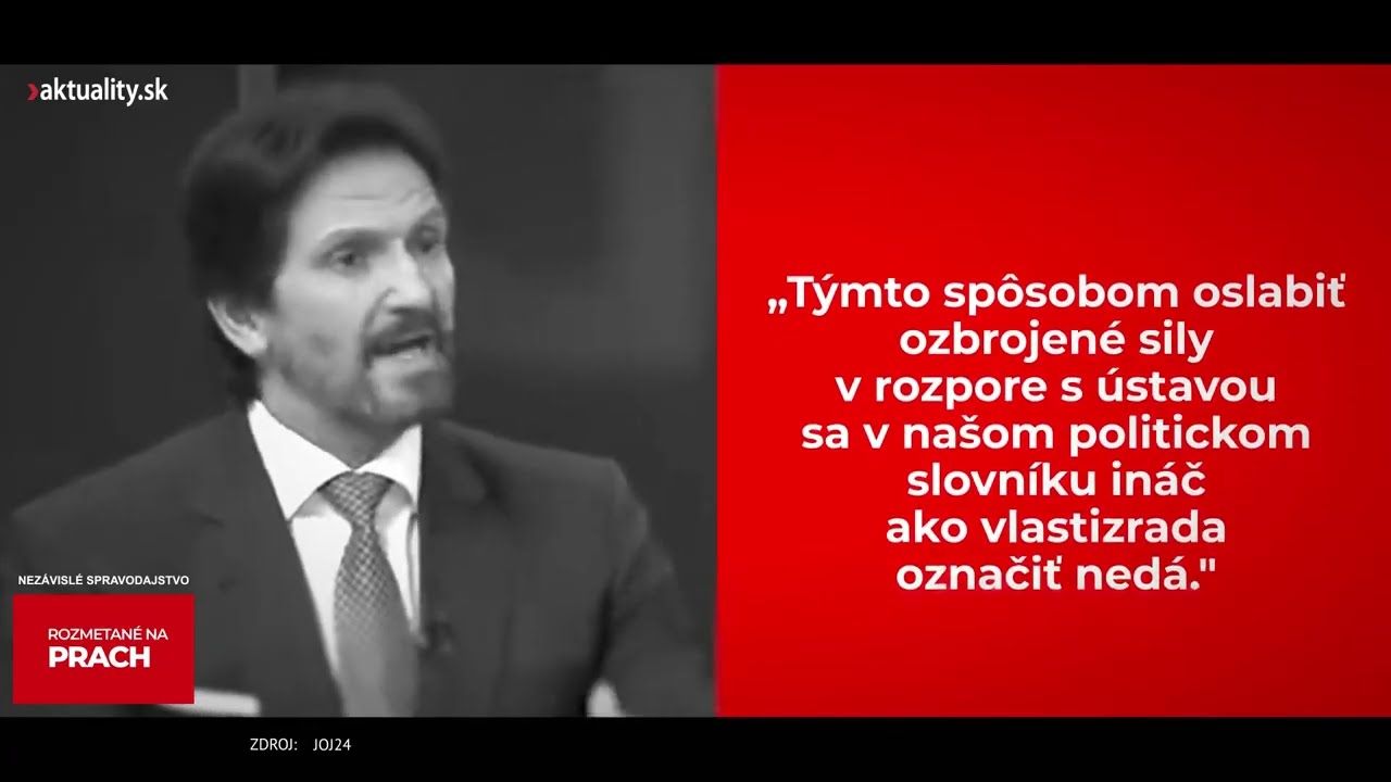 Vyhlásenia Roberta Kaliňáka o vlastizrade prokurátor „rozmetal na prach“ | Aktuality