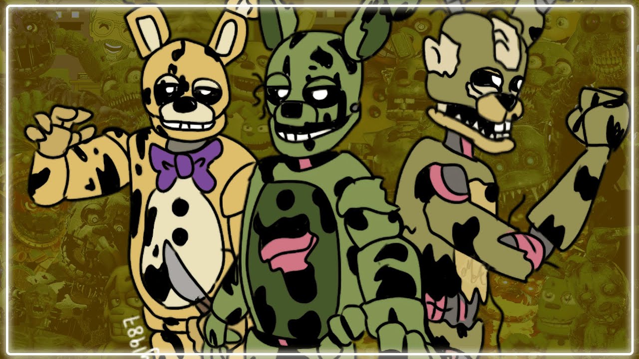 ABSOLUTAMENTE TODOS LOS SPRINGTRAP Y WILLIAM AFTON EXISTENTES - FNcP