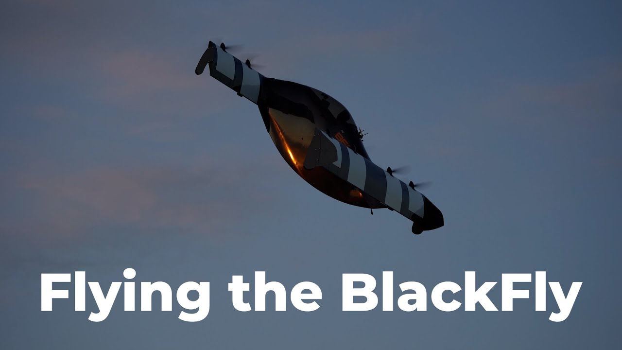 Каково это — летать на Opener BlackFly eVTOL