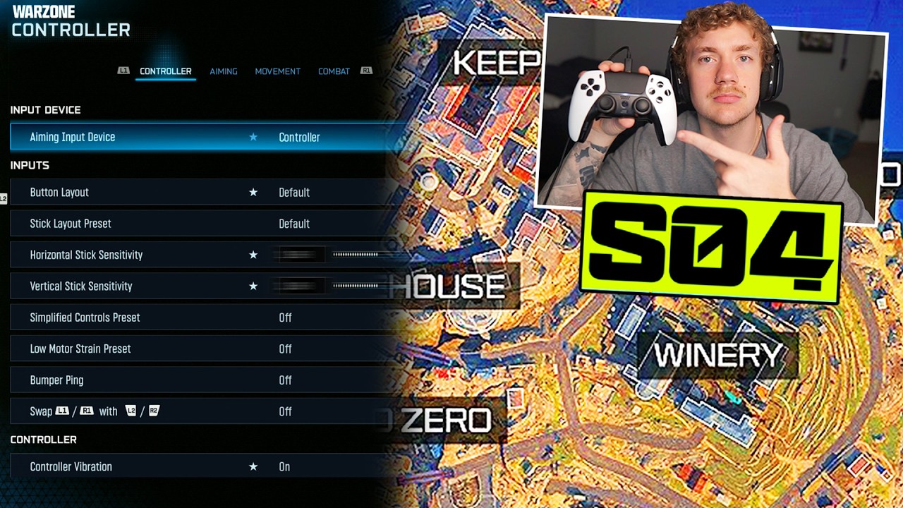 NEW *BEST* SETTINGS after SEASON 4 UPDATE! 👑 (BO7 WARZONE SEASON 4)