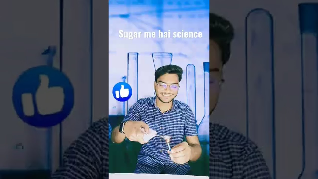 🧂Sugar science experiment 