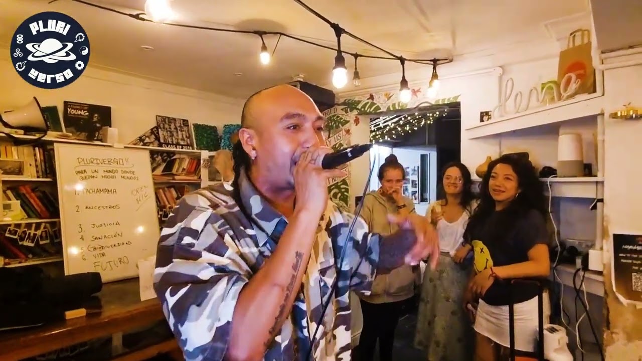 Pedro Mo - Pluriverso 5th event - Ritmos De Conciencia -  Brixton, London - Jun 23. Vid 19