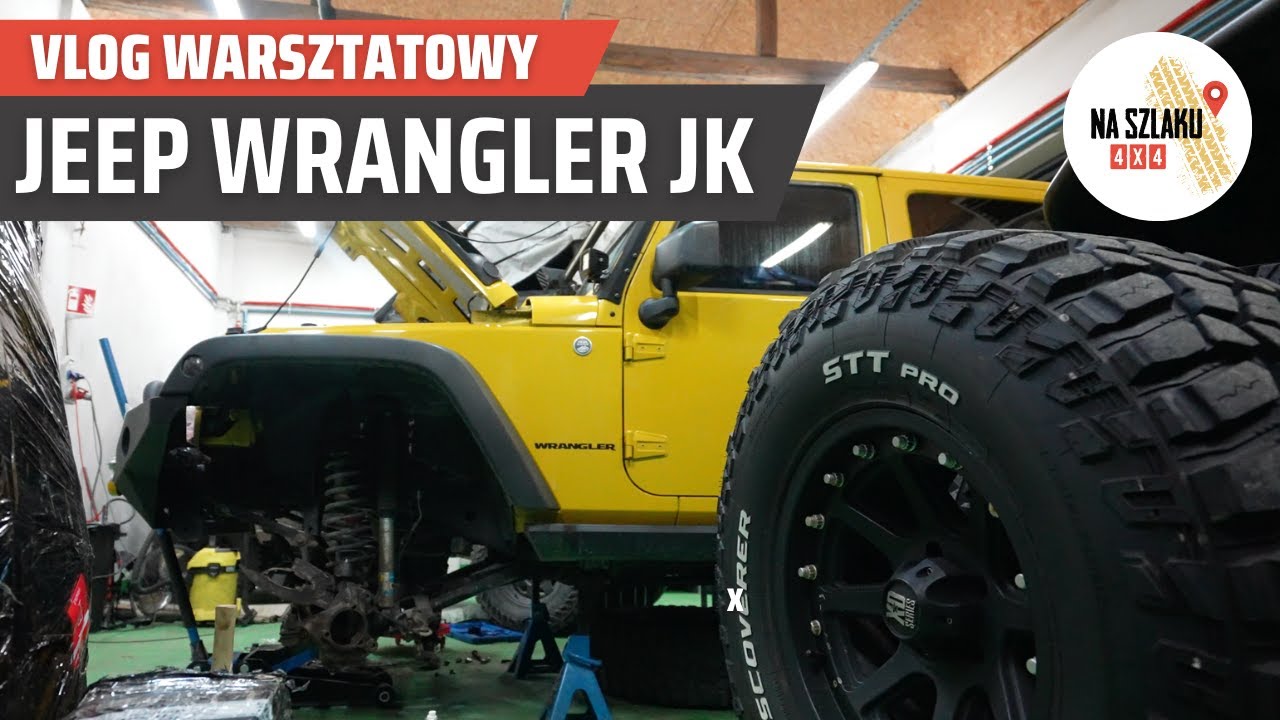 Jeep Wrangler JK Rubicon - dlaczego obniżamy lift zawieszenia? Vlog warsztatowy #3