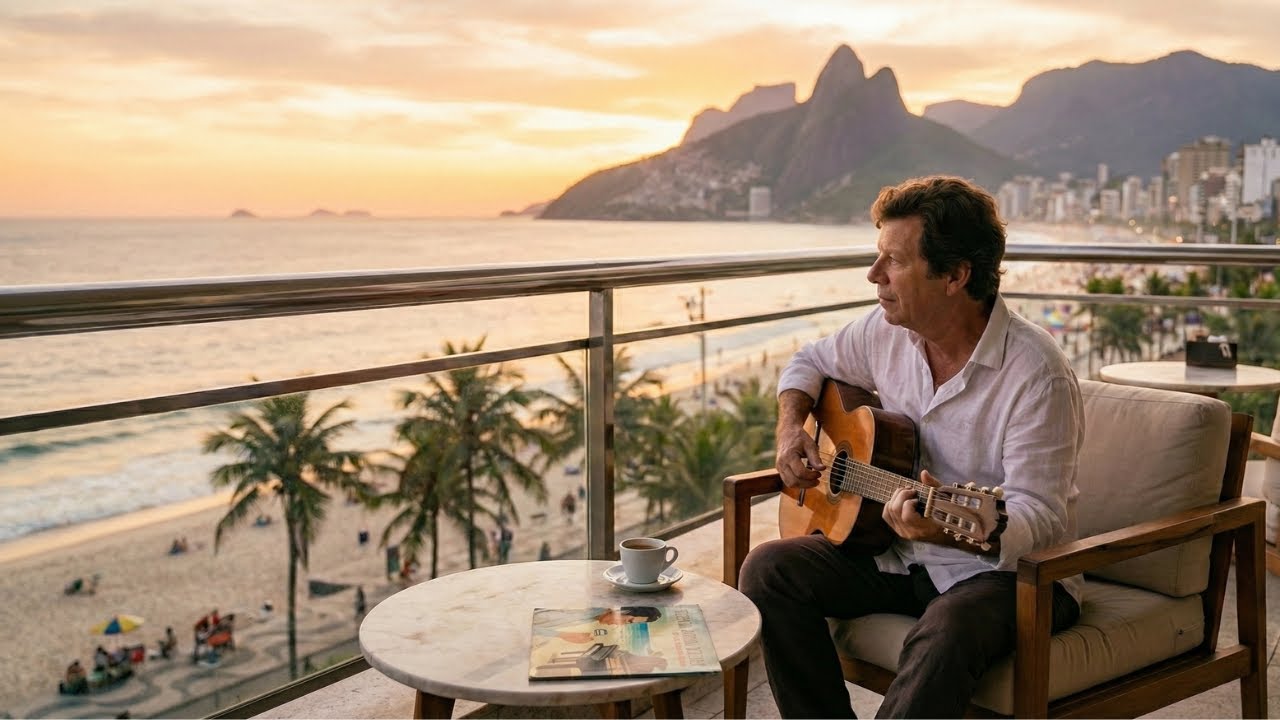 BOSSA NOVA pra tomar CAFÉ olhando o MAR DO LEBLON anos 80 | inspirado em TOM JOBIM