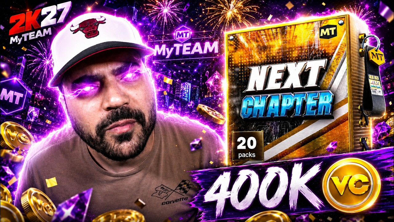 ЛУЧШЕЕ ОТКРЫТИЕ ПАКОВ ДЛЯ СТАРТА NBA 2K27 MyTEAM! NEXT CHAPTER: ПАКЫ ЗА 400К VC ПРОШЛИ ЛУЧШЕ, ЧЕМ...