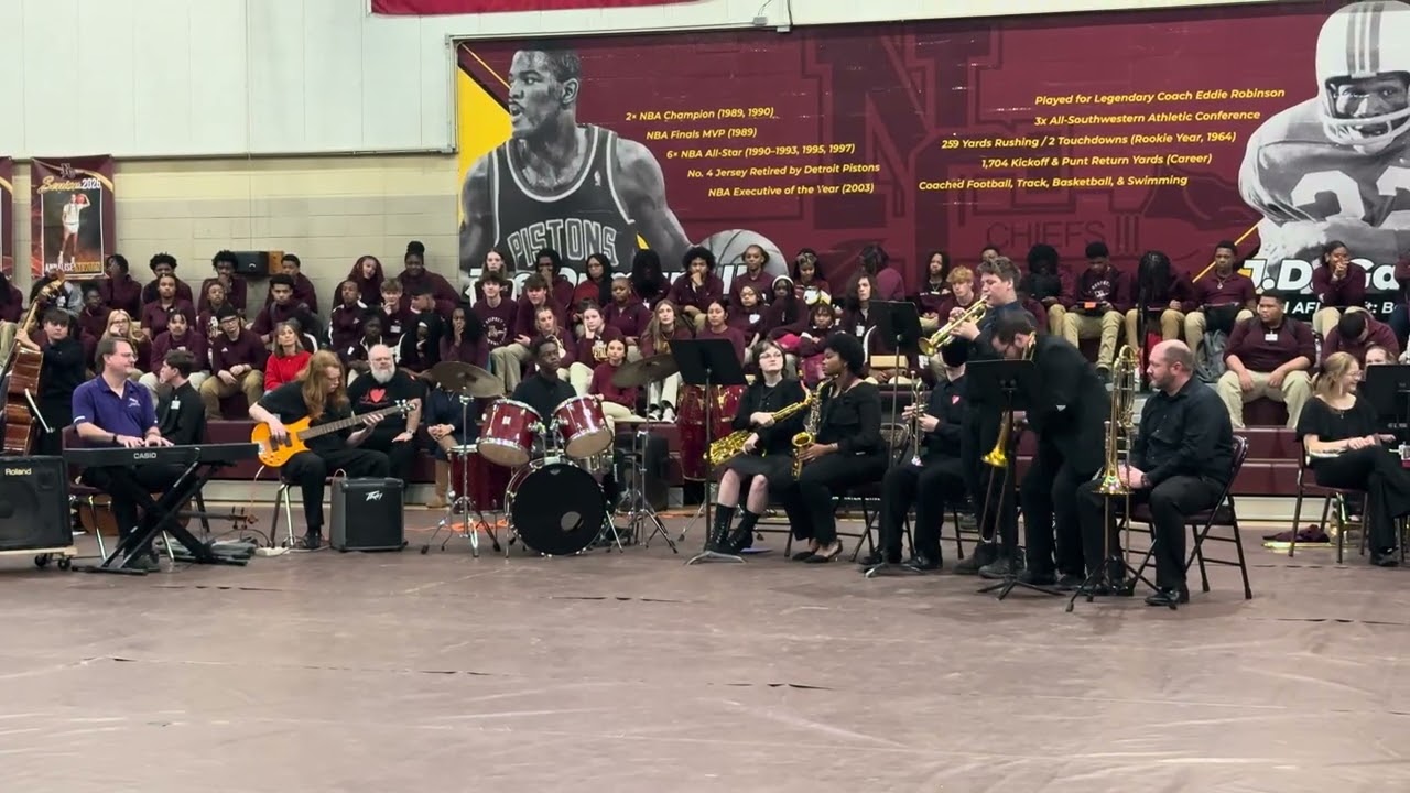 C Jam Blues - Duke Ellington (Natchitoches Community Jazz Band)
