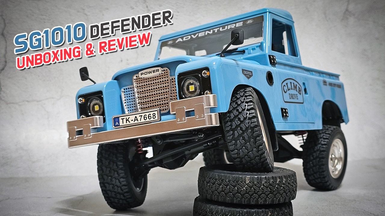 SG1010 디펜더 RC카 언박싱 & 리뷰 | Defender RC Car Unboxing Review & Off-road Test