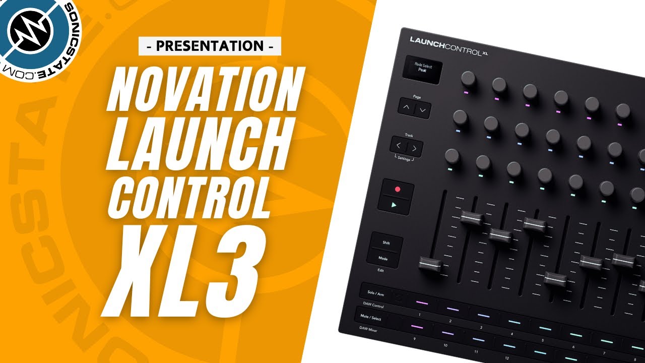 Обновление Novation Launch Control XL3 версии 1.1