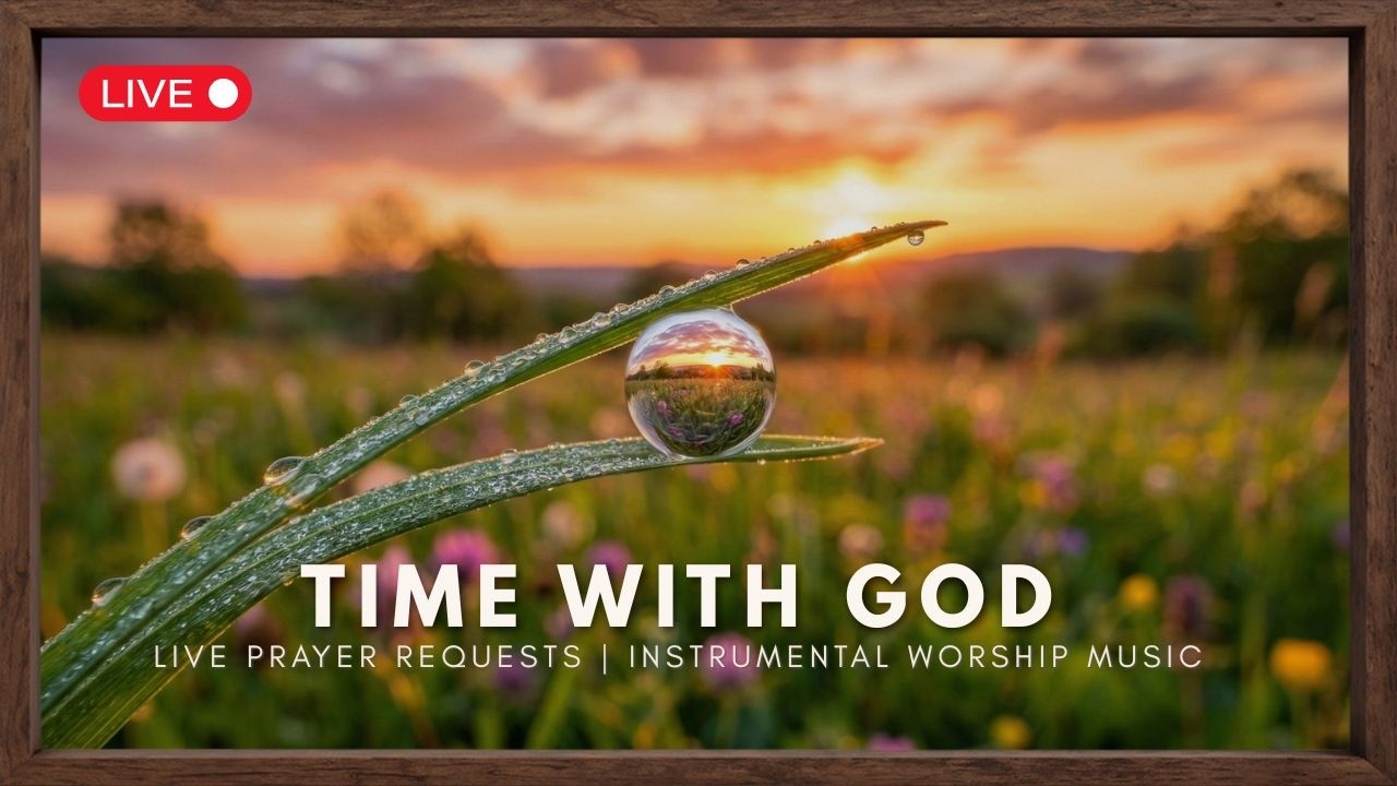 LIVE | Soaking Worship for Peace and Anxiety Relief | Instrumental Worship for Prayer  & Reflection