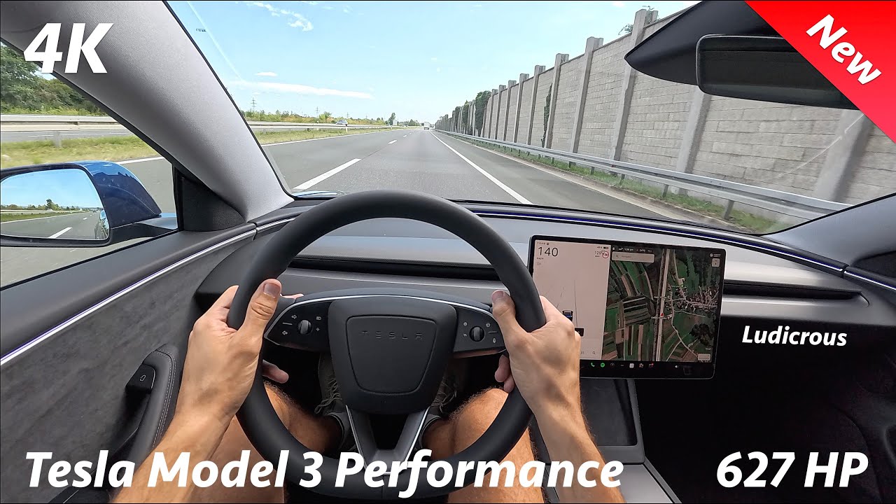 Tesla Model 3 Performance 2024 POV Test Drive & Full Review, 0 - 100 km/h in 3.1 sec!