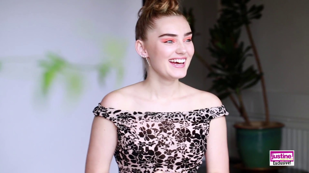 Justine Magazine: Beauty Shoot BTS With Meg Donnelly, Haley Tju & Sophie Reynolds!