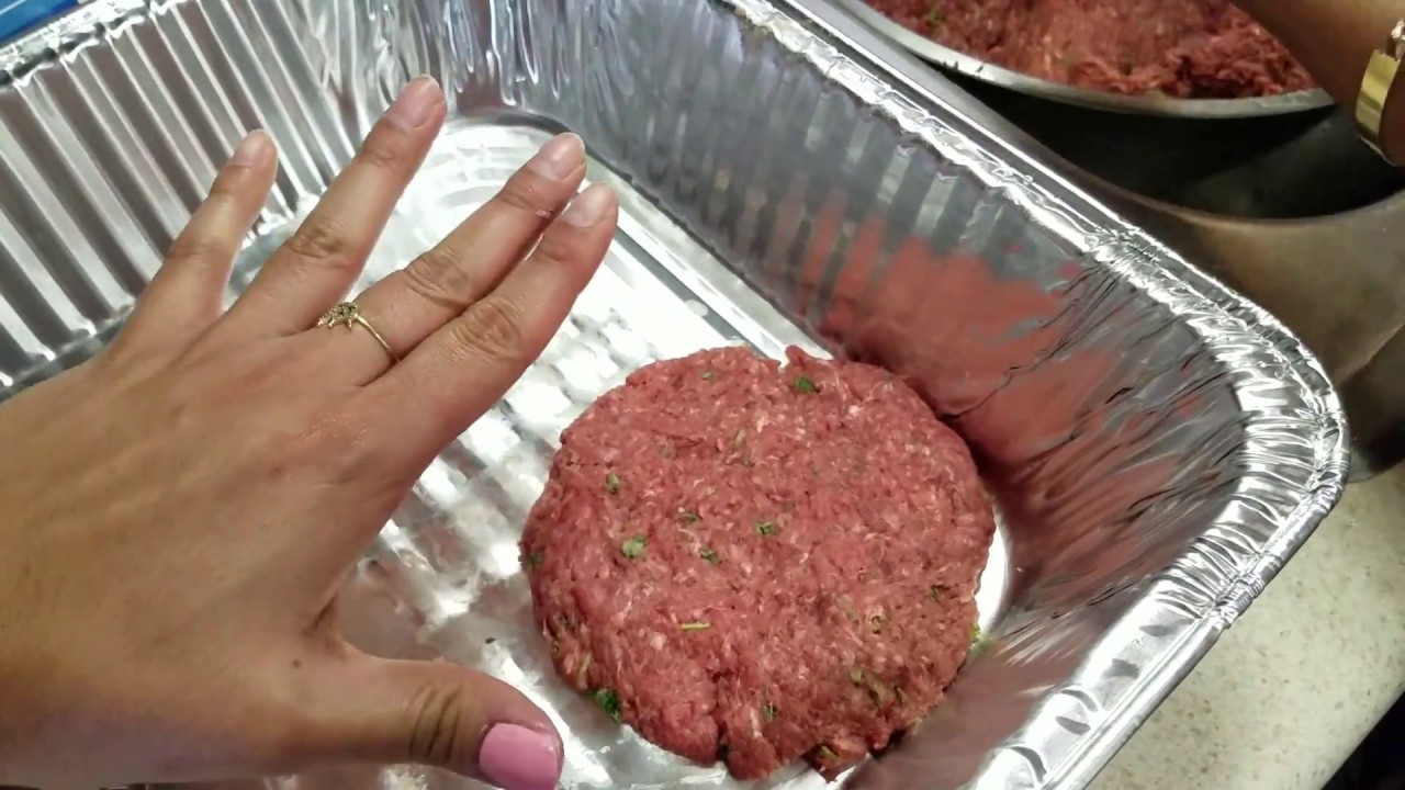 LA PREPARACION DE LAS HAMBURGUESAS