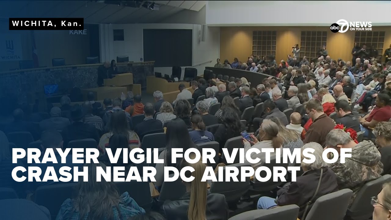 WATCH: Wichita, Kansas Prayer Vigil for victims of mid-air crash in DC