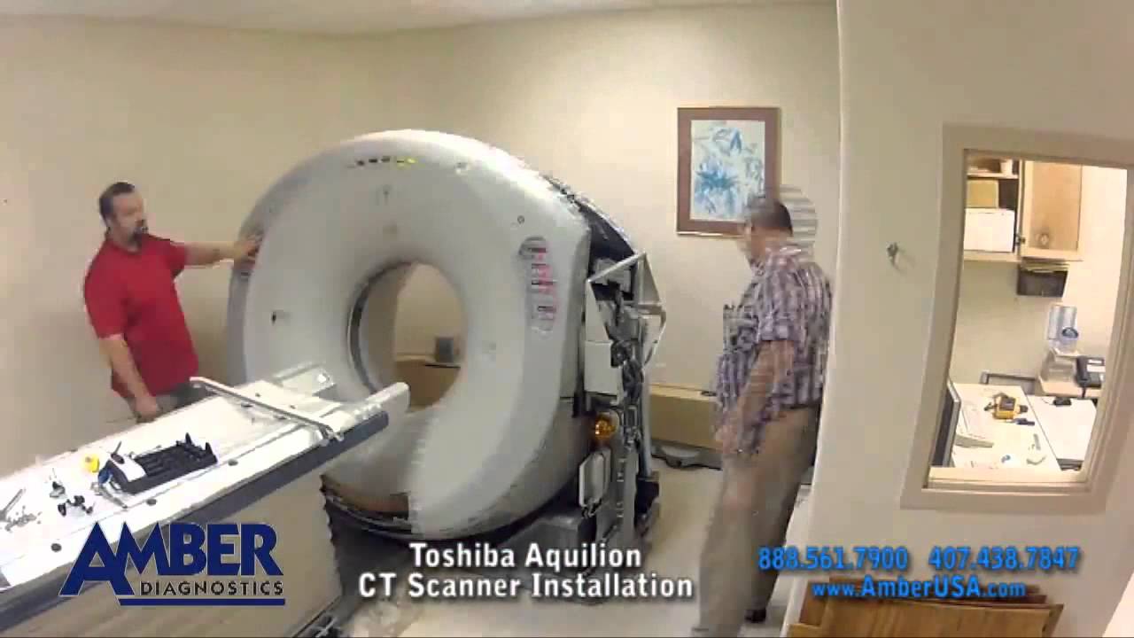 Toshiba Aquilion CT Scanner Installation