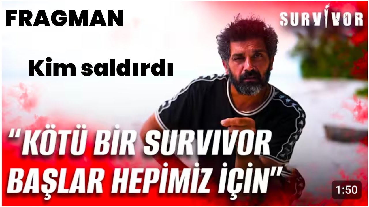 Survivor Yeni bölüm fragmanı| kim saldırdı #survivor #fragman #survivor2026 #tanıtım