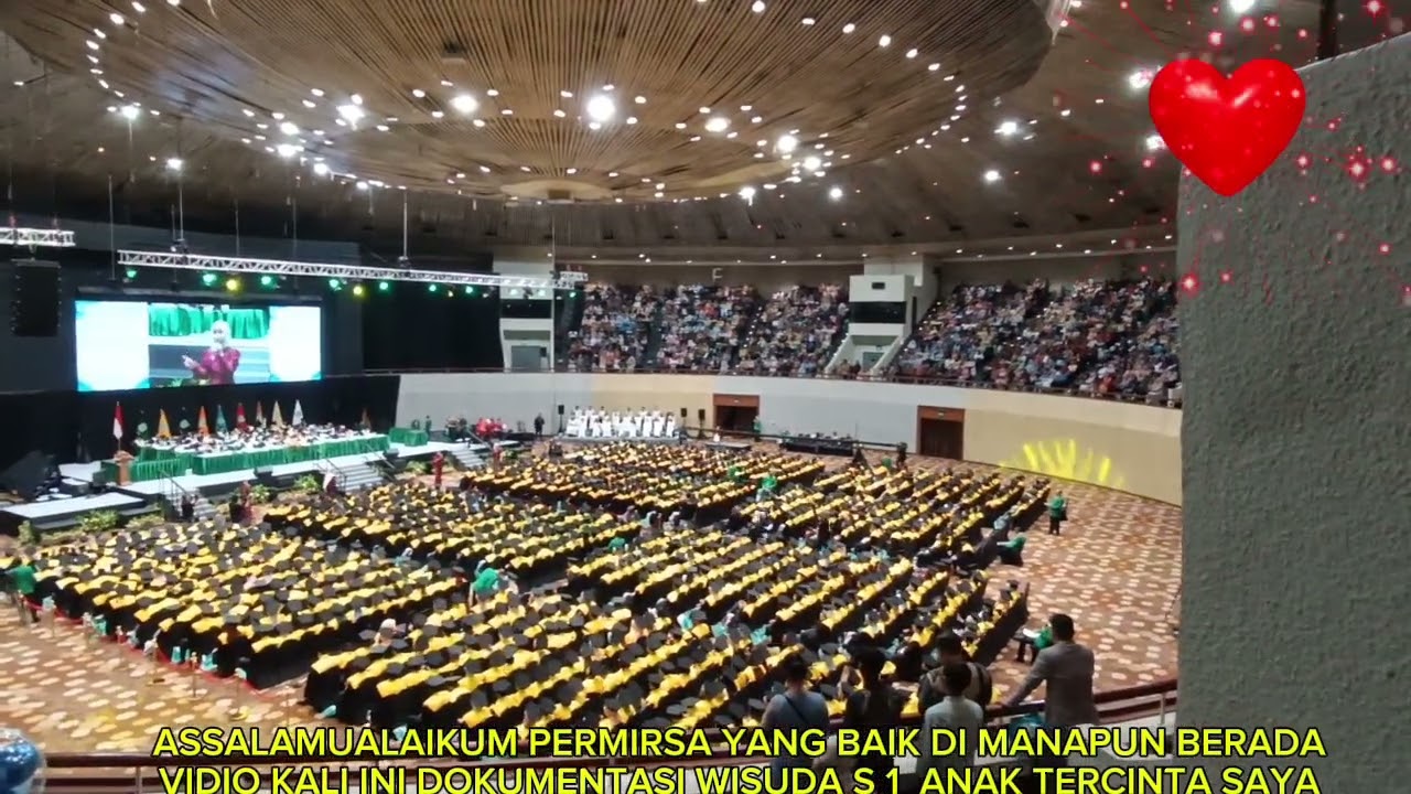 VLOG JCC SENAYAN JAKARTA/WISUDA MAHASISWA SISWI UNIVERSITAS UNAS