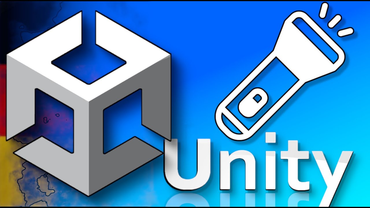 Unity Tutorial Simple Flashlight with battery - Taschenlampe mit Batterie