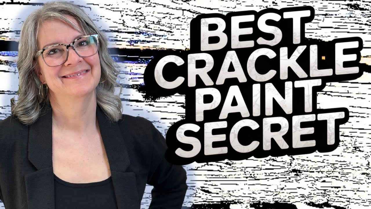 CRACKLE PAINT technique I bet you haven't tried !