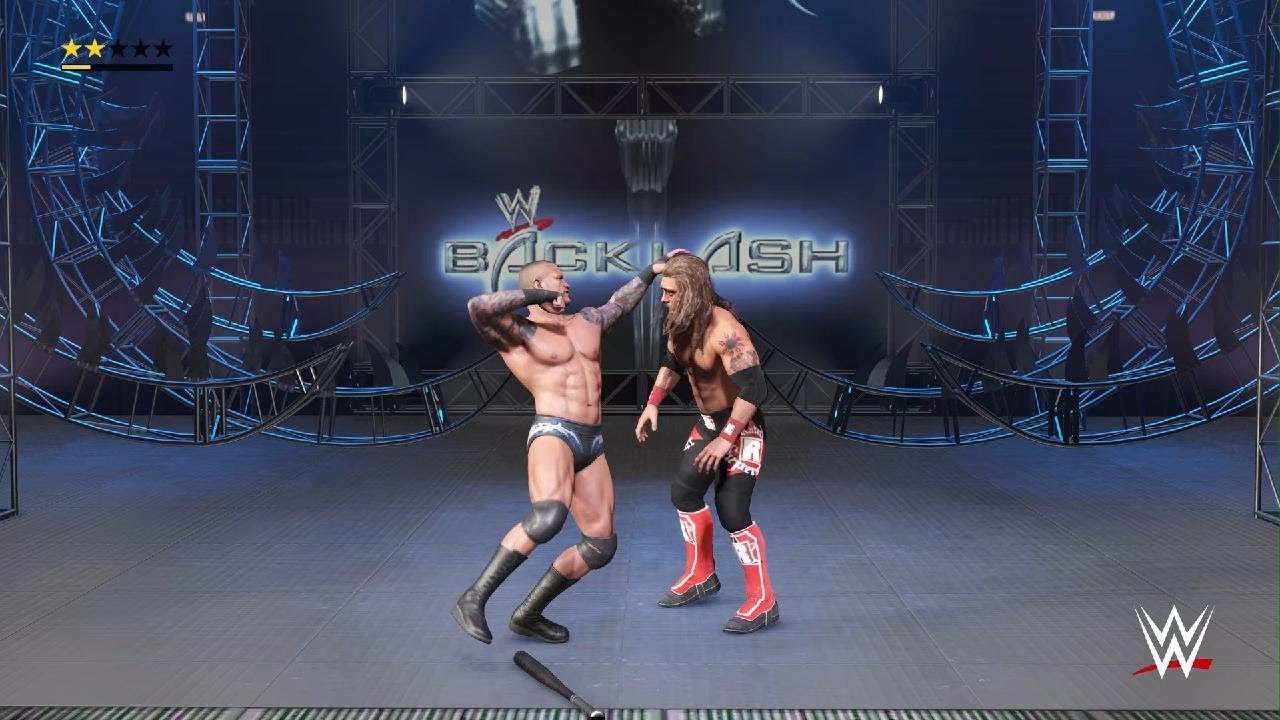 Edge vs Randy Orton - no holds barred (WWE 2K25)