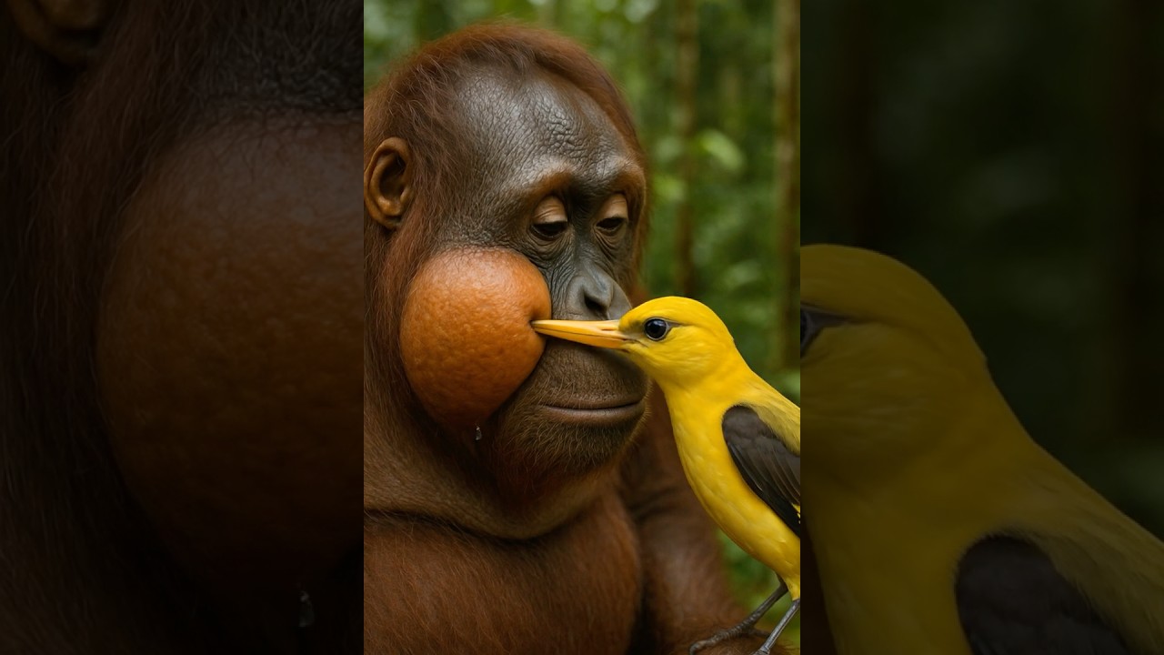very large cancer of orangutans
