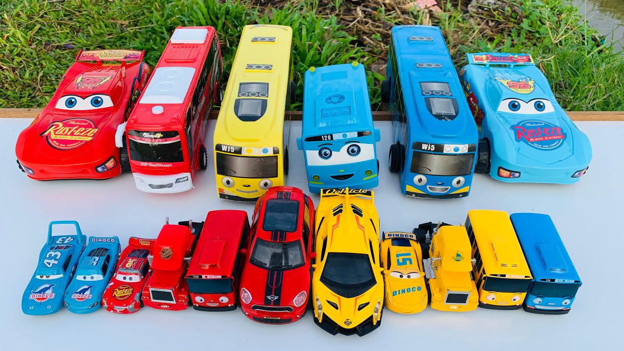 Mobil Mobilan Truk Oleng, Mobil Truk Molen, Mobil Balap, Truk Pasir, Mobil Roket, Damkar, Tayo #6467