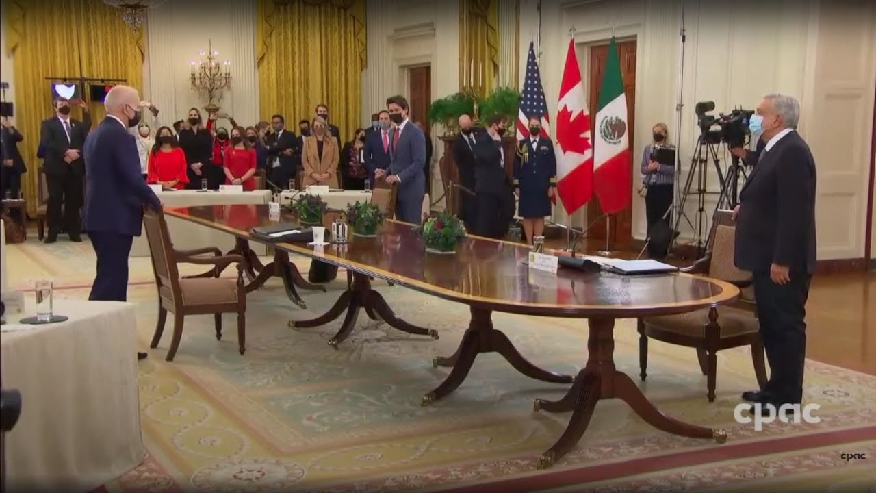 PM Trudeau meets with U.S. and Mexican presidents in Washington, D.C. – November 18, 2021